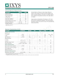 CPC1125NTR Datasheet Page 2