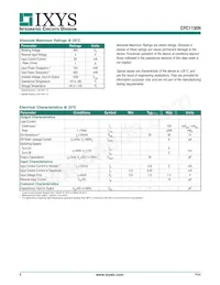 CPC1130N Datasheet Page 2