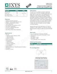 CPC1215G Datasheet Cover