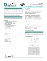 CPC1317P Datasheet Cover