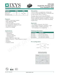 CPC1393GV Datasheet Cover