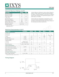 CPC1393GV Datasheet Page 2