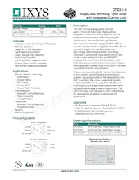 CPC1510GS Datasheet Cover