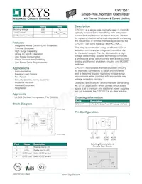 CPC1511Y Datasheet Cover