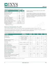 CPC1511Y Datasheet Page 2