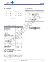 CPC1560G Datasheet Page 3