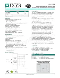 CPC1563GS Datasheet Cover
