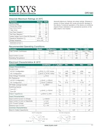 CPC1563GS Datasheet Page 2