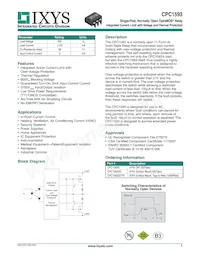 CPC1593G Datasheet Cover