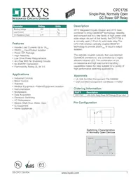 CPC1726Y Datasheet Cover