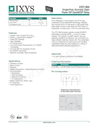 CPC1906Y Datasheet Cover