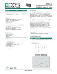 CPC1916Y Datasheet Cover