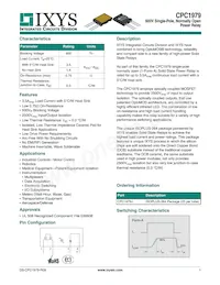 CPC1979J Datasheet Cover