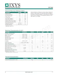 CPC1983Y Datasheet Page 2