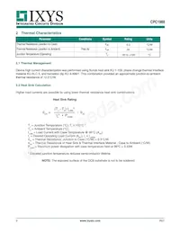 CPC1988J Datasheet Pagina 3