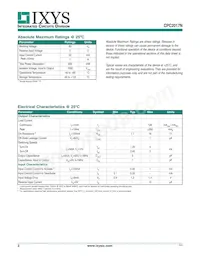 CPC2017N Datasheet Page 2