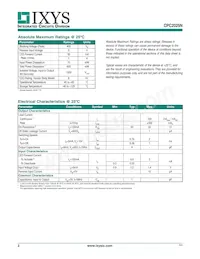 CPC2025NTR Datasheet Page 2