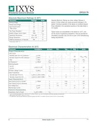 CPC2317NTR Datasheet Page 2