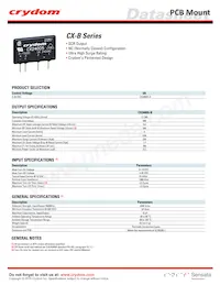 CX240D5-B Datasheet Cover