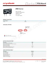 DMO063 Datasheet Cover