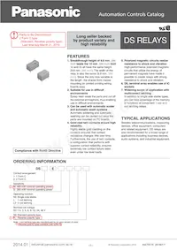 DS2E-ML2-DC9V Datasheet Cover
