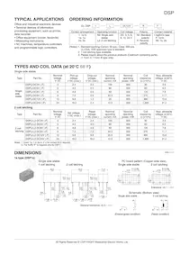 DSP1-L2-DC9V Datasheet Page 2