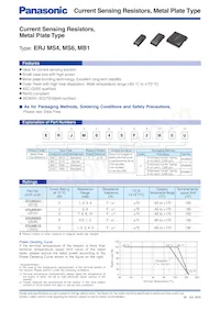 ERJ-MS6SF1M0U Datasheet Cover