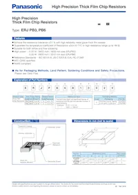 ERJ-PB6B8453V Datasheet Cover