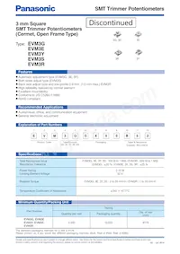 EVM-3YSX50BY5 Datasheet Cover