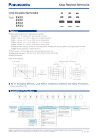 EXB-Q16P154J Datasheet Cover