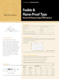 FRM50SJR-52-47R Datasheet Cover