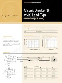 FSP300KB-470R Datasheet Cover