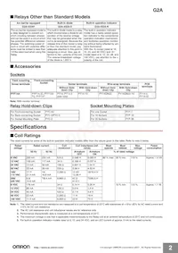 G2A-432A-N AC100/110 Datasheet Pagina 2