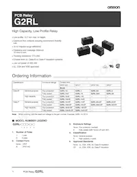 G2RL-2A-CF DC5 Datasheet Copertura