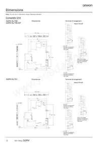 G2RV-SL700-AP DC12 Datasheet Page 12