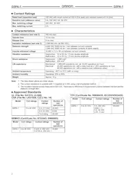 G5PA-1-WH DC24 BY OMZ Datasheet Page 2