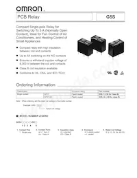 G5S-1-DC5 Datasheet Cover