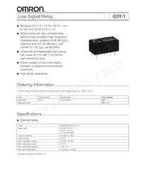 G5Y-1-H-DC5 Datasheet Copertura