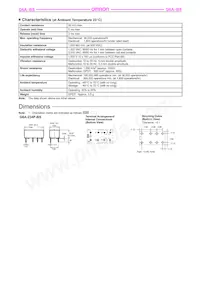 G6A-234P-BS DC9 Datasheet Pagina 2