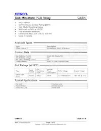 G8SN-1C4P-DC12 Datasheet Cover