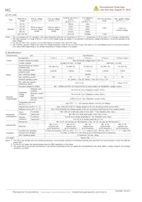 HC2K-DC12V-F Datasheet Page 8