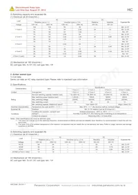 HC2K-DC12V-F Datasheet Pagina 9