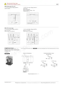 HC2K-DC12V-F Datasheet Pagina 13