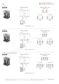 HC2K-DC12V-F Datasheet Pagina 14
