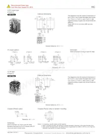 HC2K-DC12V-F Datasheet Pagina 15