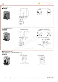 HC2K-DC12V-F Datasheet Pagina 16