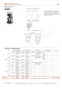 HC2K-DC12V-F Datasheet Pagina 17