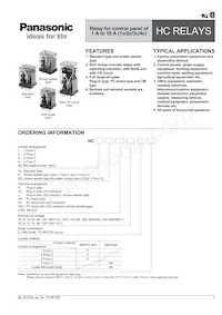 HC4-SFD-K數據表 封面