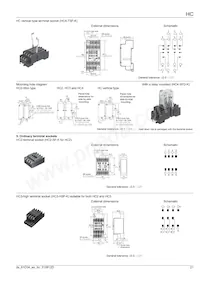 HC4-SFD-K Datasheet Pagina 21