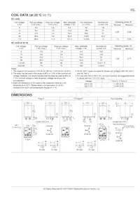 HL2-PL-DC12V Datasheet Pagina 2